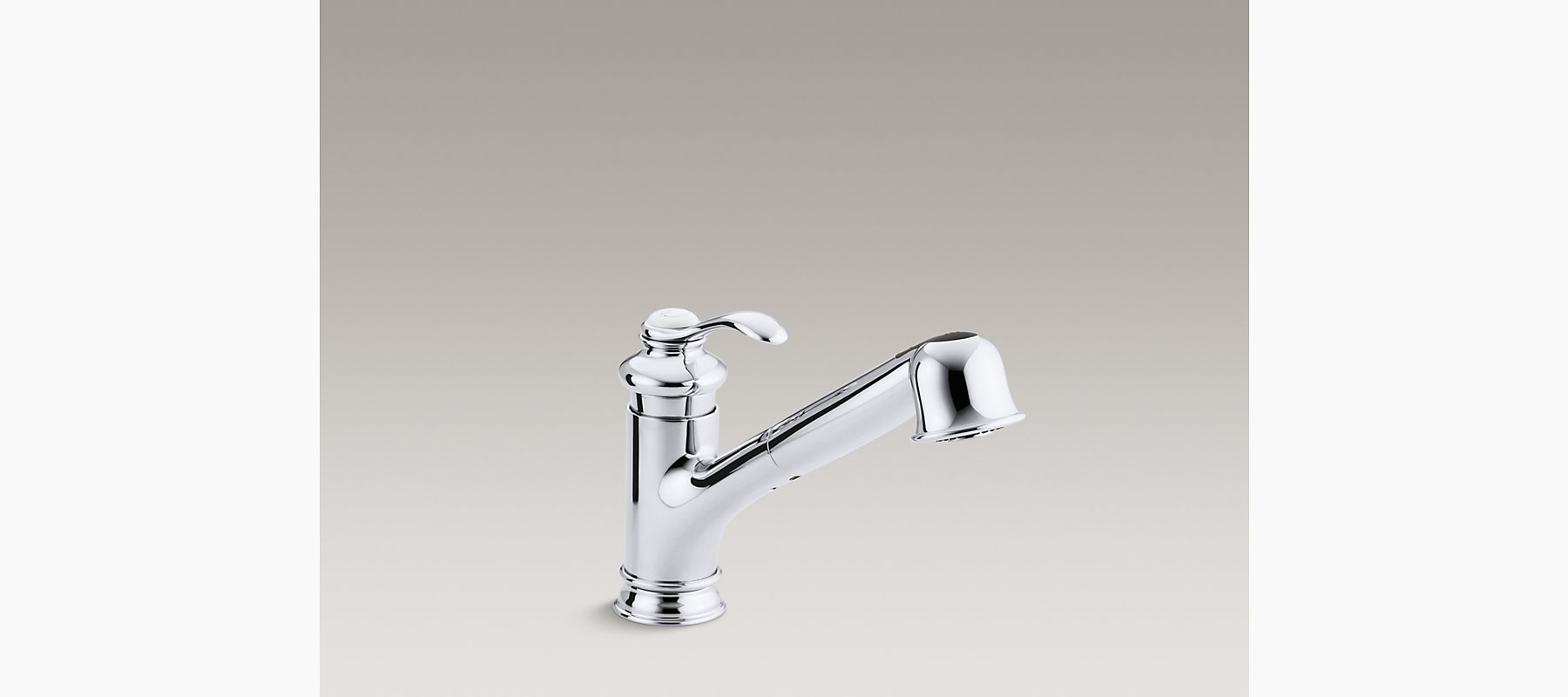 K R12177 Fairfax Single Handle Pull Out Kitchen Sink Faucet